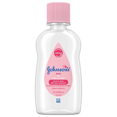 Johnson's Baby Oil, Pure Mineral Oil