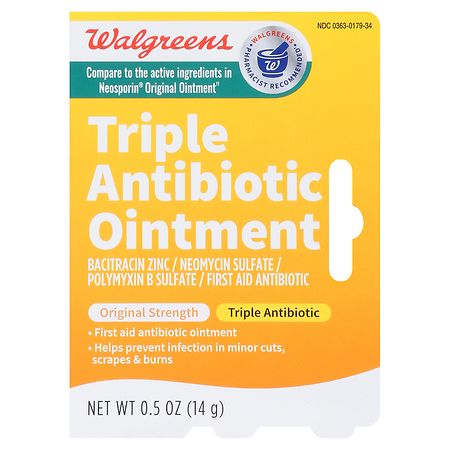 Walgreens Triple Antibiotic Ointment