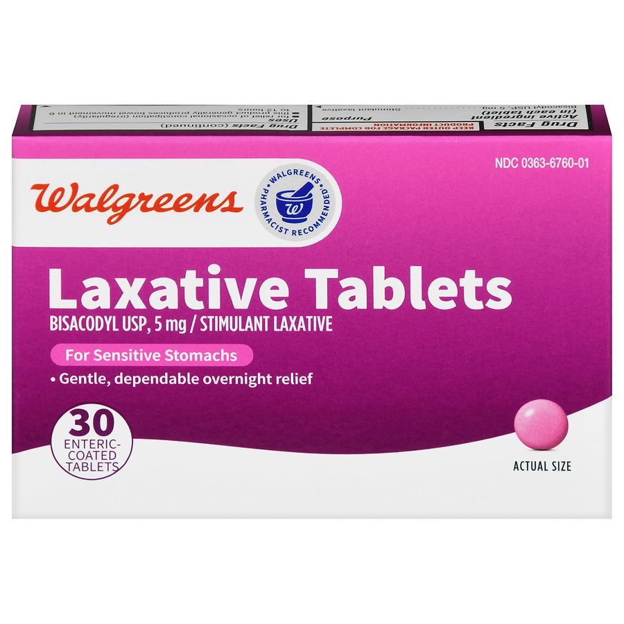 Walgreens Gentle Laxative 10 mg- 8 Suppositories