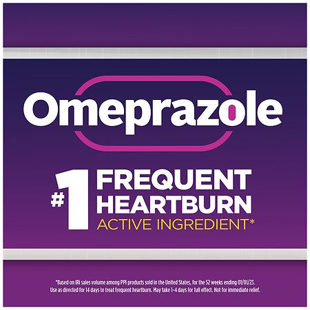 Walgreens Omeprazole Delayed Release Tablets 20 mg, Acid Reducer 42 ct