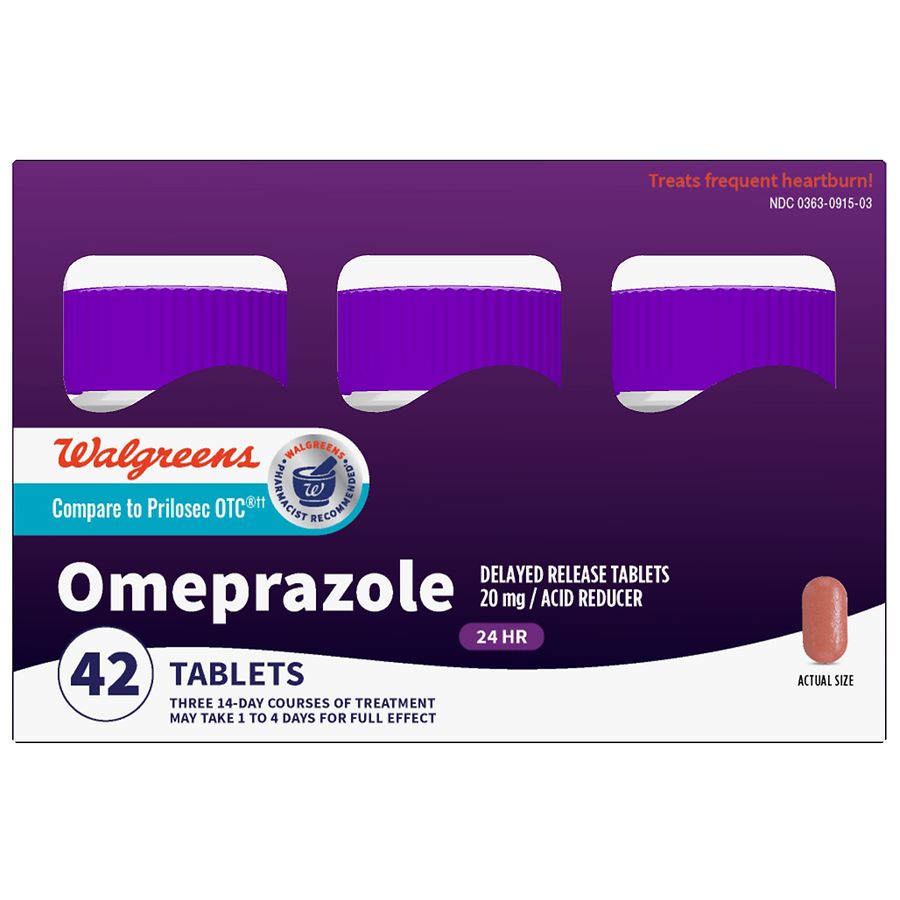 Walgreens Omeprazole Delayed Release Tablets