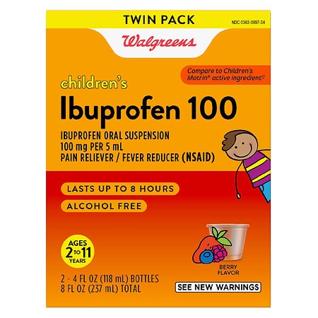 Precision Dose Children Ibuprofen Suspension 5ml 100ct 