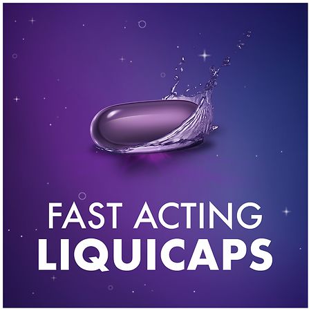 ZzzQuil Nighttime Sleep Aid Non-Habit Forming LiquiCaps