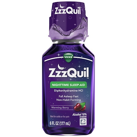 ZzzQuil Nighttime Sleep Aid Warming Berry
