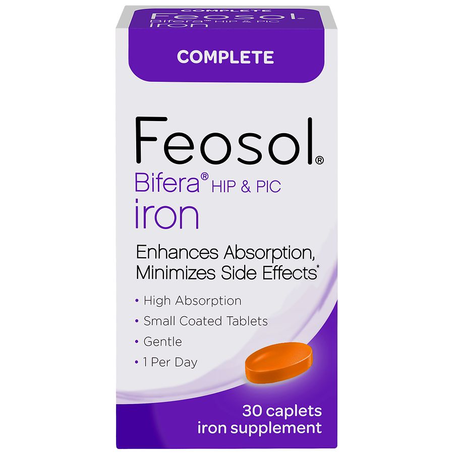 Feosol Complete Iron Supplement Caplets, Feosol Iron Supplements Coupon