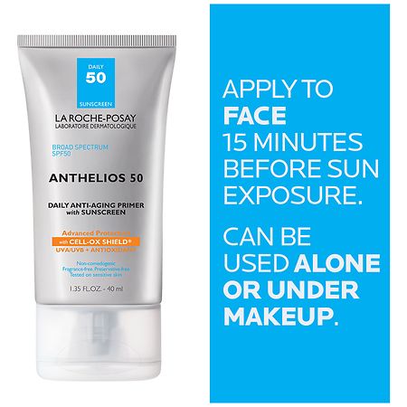 schweizisk Tordenvejr præambel La Roche-Posay Anthelios Anti-Aging Face Primer, Daily Sunscreen with SPF  50 | Walgreens