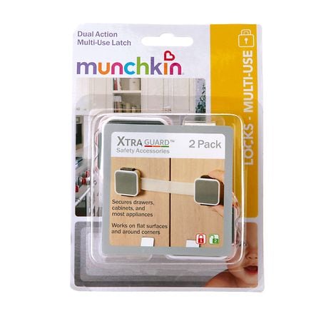 Munchkin XTRA GUARD Dual Locking Multi Use Latch