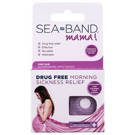 Sea-Band Mama! Drug Free Morning Sickness Relief Acupressure Wrist Bands