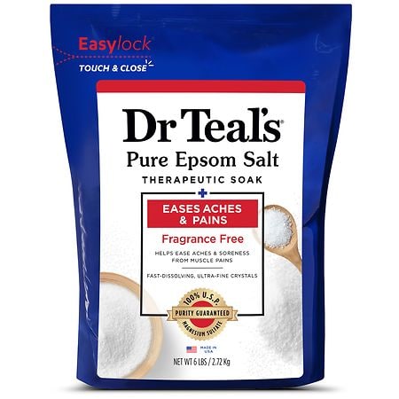 Dr. Teal's Pure Epsom Salt Fragrance Free