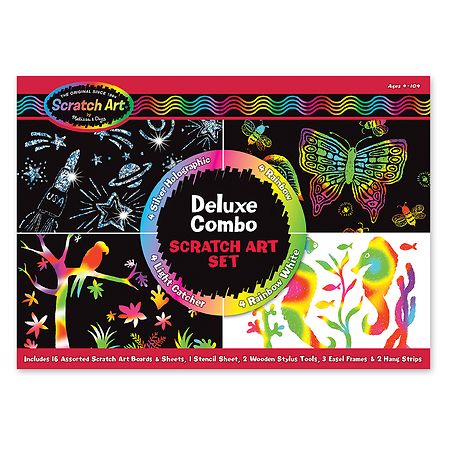 Scratch Art Holiday Mini Notes- Melissa and Doug
