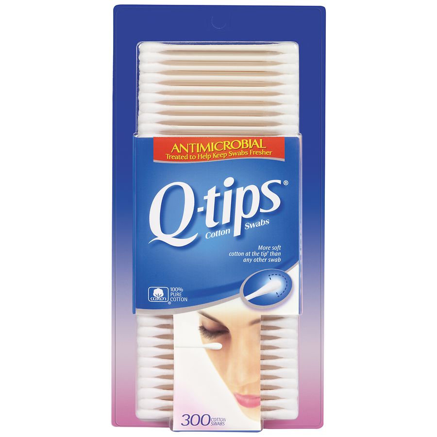 500 Ct Cotton Swabs Double Tipped Q Tip Clean Ear Wax Remover