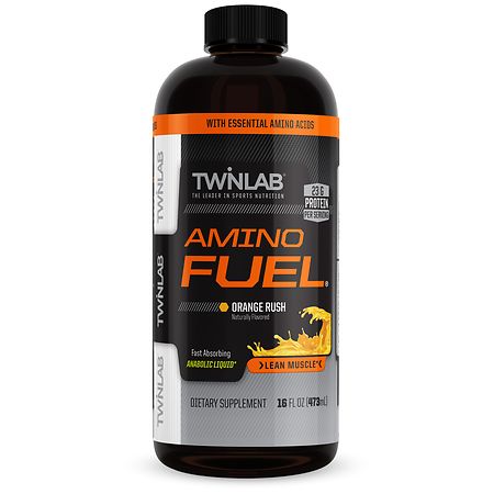 Twinlab Amino Fuel Liquid Orange Rush