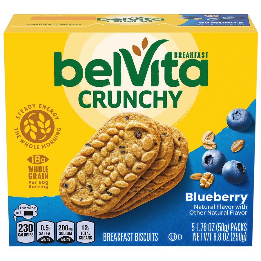 Photo 2 of belVita Blueberry Breakfast Biscuits, 30 Total Packs, 6 Boxes - 5cout  EXPIRED SEPT 2022