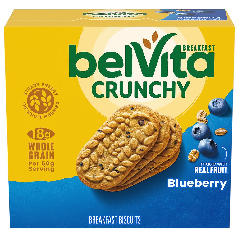 Photo 2 of belVita Blueberry Breakfast Biscuits, 30 Total Packs, 6 Boxes - 5cout  EXPIRED SEPT 2022