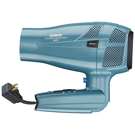 Conair 1875 W Ionic Conditioning Cord-Keeper Hair Dryer with Folding Handle 289N