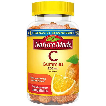 Nature Made Vitamin C Gummies 250 mg  80 Count  For Immune Support