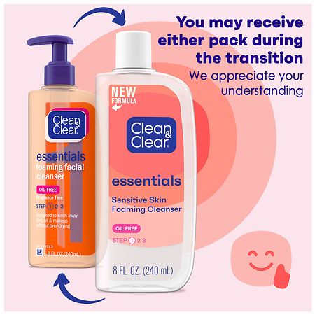 Clean & Clear Morning Burst Facial Cleanser, Original, 8 oz, 2 pk