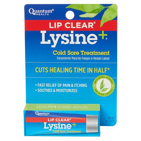 Quantum Health Lip Clear Lysine + Cold Sore Treatment