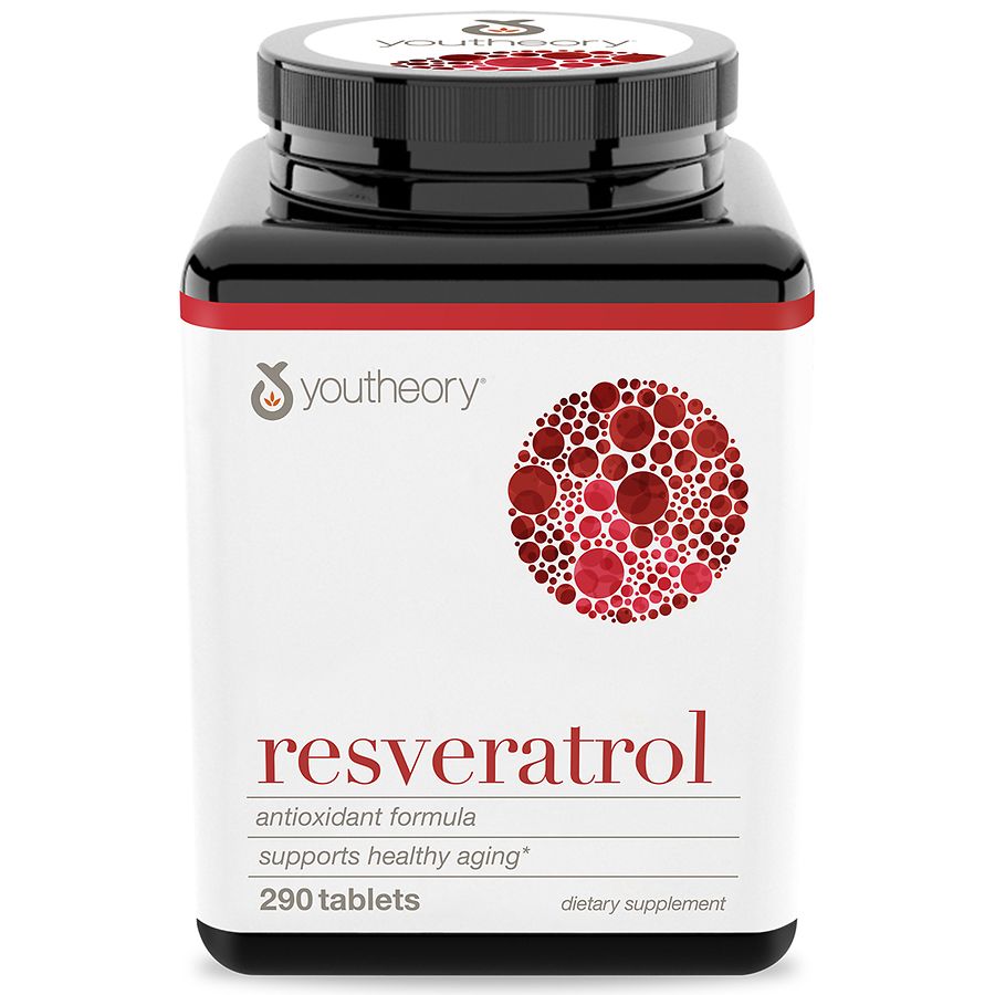 Youtheory Resveratrol Antioxidant Formula Tablets