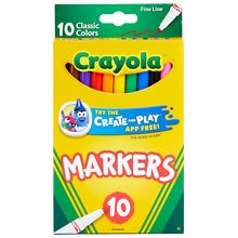 Crayola® Washable™ Classic 8 Piece Fine Line Marker Set