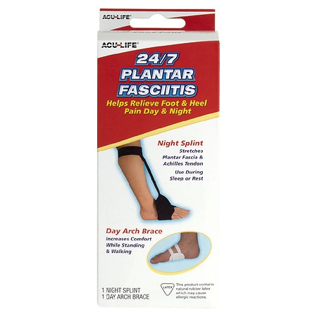  ACE Plantar Fasciitis Sleep Support, Helps relieve symptoms of plantar  fasciitis, One Size Fits Most, Blue (Pack of 2) : Health & Household