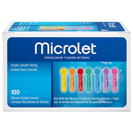 MICROLET Colored Lancets