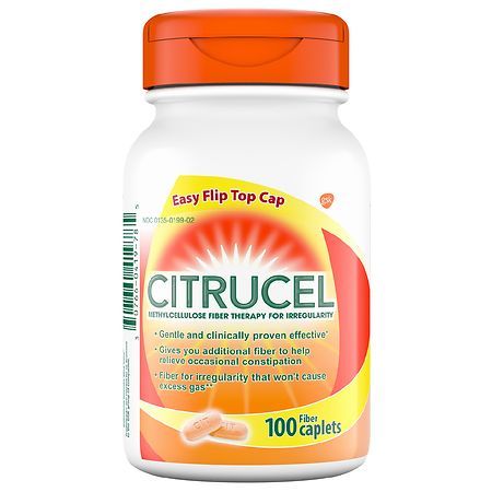 Citrucel Caplets Fiber Therapy For Occasional Constipation Relief Unflavored