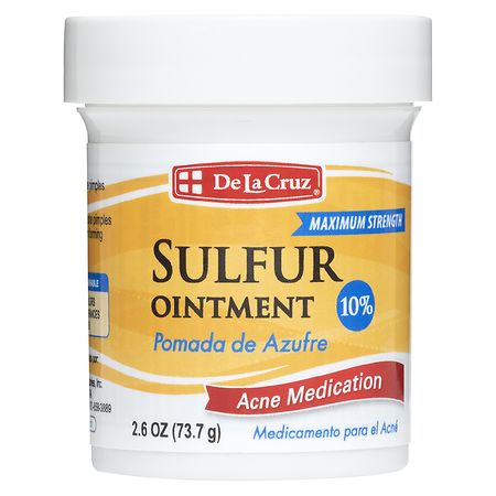 De La Cruz® Acne Treatment Maximum Strength with 10% Sulfur 5.5 OZ. (156 g)
