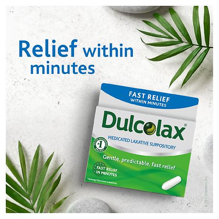 Dulcolax 10 Mg Laxative Suppositories, Comfort Shaped - 4 Ea 