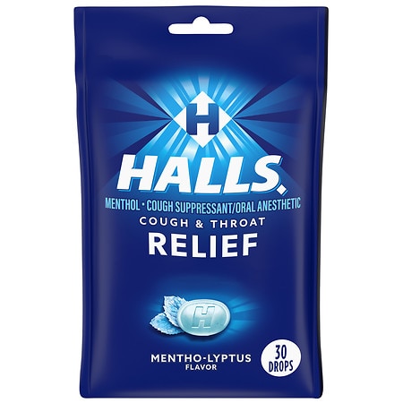 UPC 312546629363 product image for Halls Cough & Throat Relief Drops - 30.0 ea | upcitemdb.com