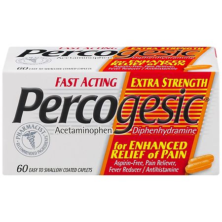 Percogesic Acetaminophen Coated Aspirin-Free Pain Reliever