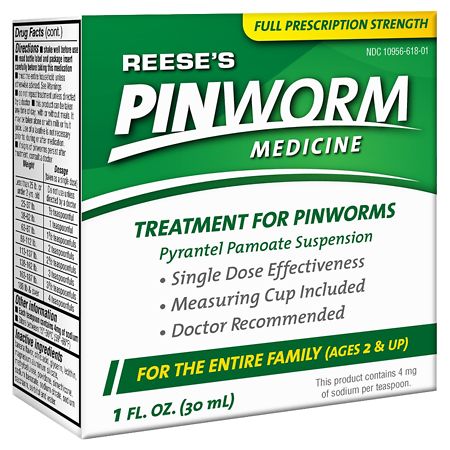 Reese's Pinworm Medicine Suspension