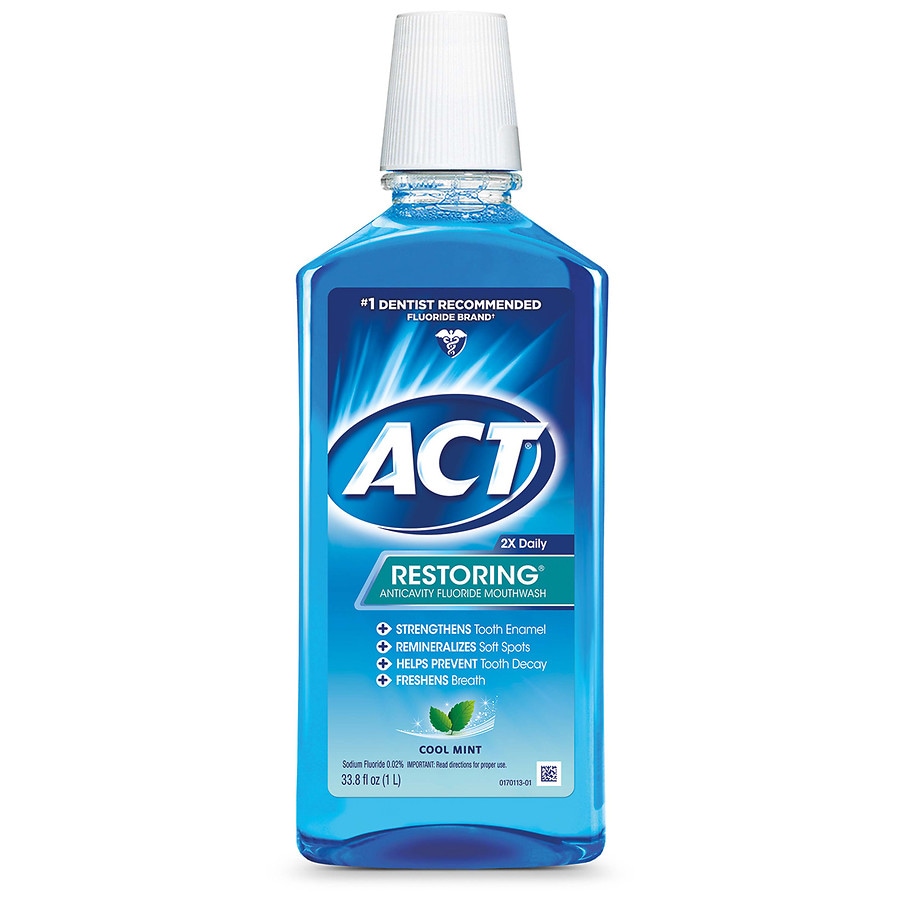 ACT Restoring Mouthwash Cool Mint