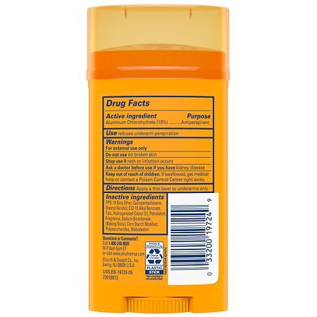 Arm & Hammer Ultramax Antiperspirant & Deodorant Invisible Solid