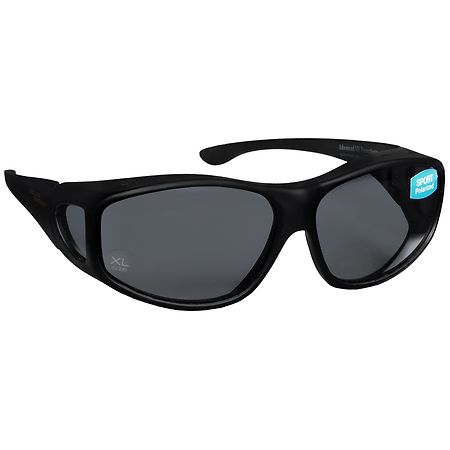 Solar Shield Fits Over Plastic Sunglasses Sport, X Large