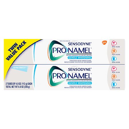 Sensodyne Pronamel Gentle Whitening Enamel Toothpaste For Sensitive Teeth Alpine Breeze
