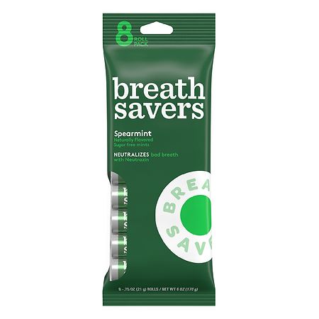 Breath Savers Sugar Free Mints Spearmint