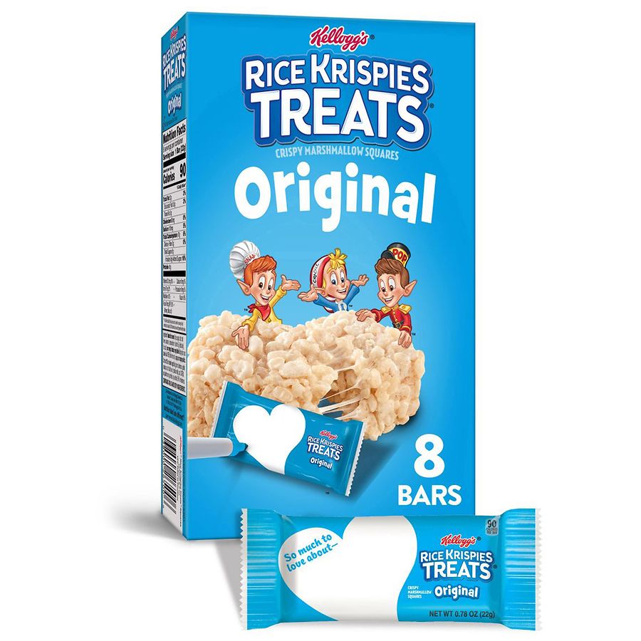 Rice Krispies Marshmallow Snack Bars Original | Walgreens