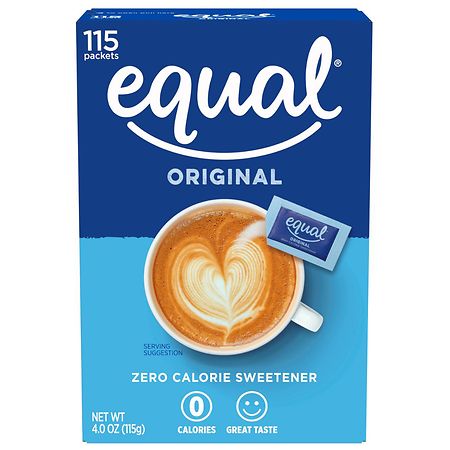 Equal Zero Calorie Sweetener Packets