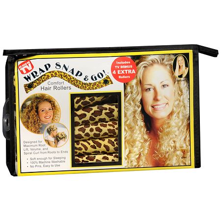 Wrap Snap & Go! Comfort Hair Rollers