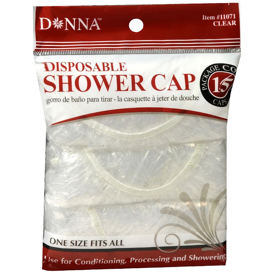 Subhanjali Waterproof EVA Plastic Shower Cap,Elastic Reusable Bathing Hair  Cap,Beauty Salon Spa Shower Caps