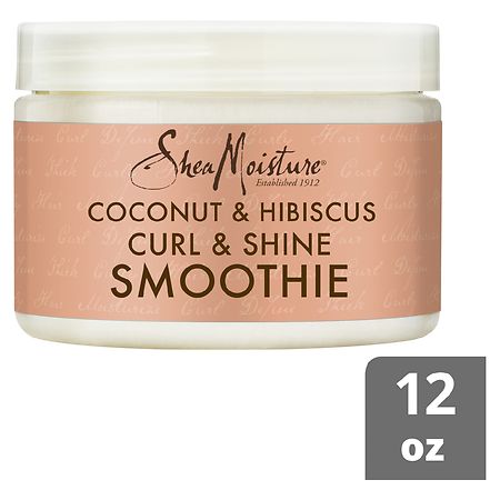 SheaMoisture Smoothie Curl Enhancing Cream Coconut and Hibiscus