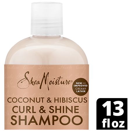 SheaMoisture Coconut & Hibiscus Curl & Shine Shampoo 384mL