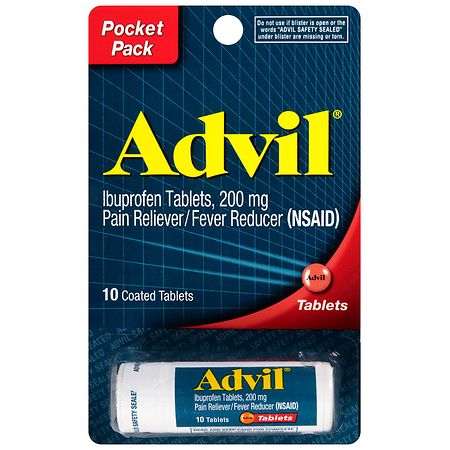 Advil Pain Reliever and Fever Reducer Travel Size