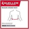 Mueller Sport Care Lumbar Back Brace with Removable Pad One Size Black-3
