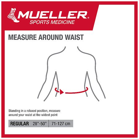  MUELLER Sports Medicine Lumbar Back Brace, Lower Back