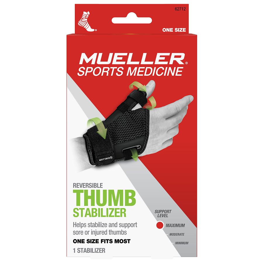 Mueller - Mueller, Wrist Brace, Reversible, Adjustable, One Size Fits Most, Shop