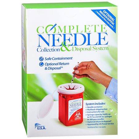 Complete Needle Collection & Disposal System