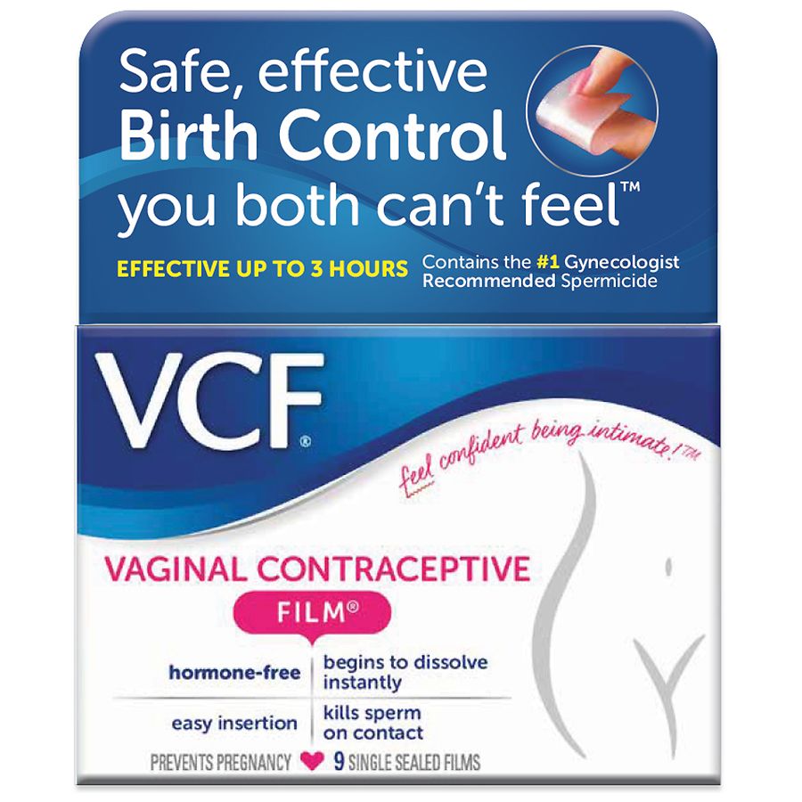 VCF Dissolving Vaginal Contraceptive Films Walgreens photo