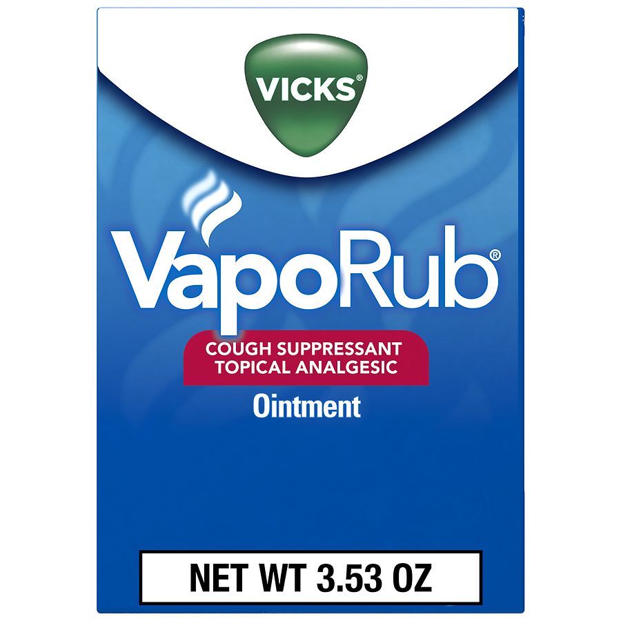 2 X Vicks Vaporub Vaporize Blocked Nose Cough Cold Nasal Congestion  Headache 50g